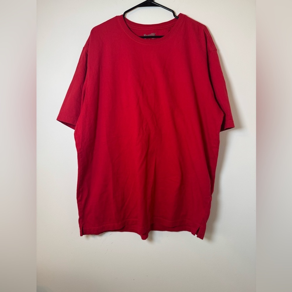 Duluth Trading Co Red T Shirt XL Relaxed Fit Longtail Mens